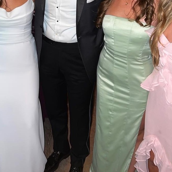 Lovers and Friends Bellamy Gown in Sage Green - Picture 5 of 5